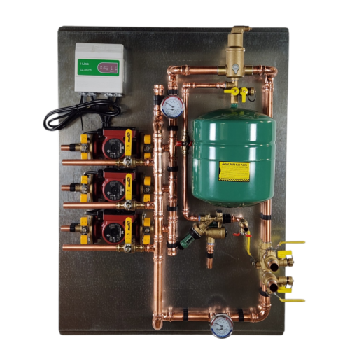 3-Zone Essential Series Hydronic Radiant Heat Control Panel