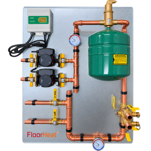 2-Zone Essential Series Hydronic Radiant Heat Control Panel