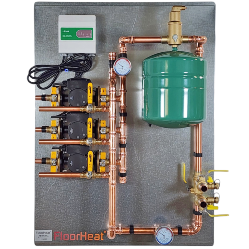 3-Zone Essential Series Hydronic Radiant Heat Control Panel